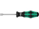 Отвертка-торцевой ключ с полым стержнем WERA Kraftform Plus 395 HO, 13.0x90 мм, 029466
