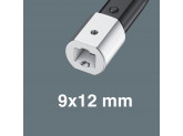 Ключ динамометрический WERA Click-Torque XP 1 предустановлен 2.5 Нм, для насадок 9x12 мм, 2.5-25 Нм, 217 мм 075670