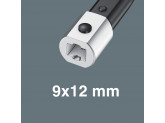 Ключ WERA Click-Torque XP 3 динамометрический предустановлен 15 Нм, для насадок 9x12 мм, 15-100 Нм, 332 мм 075672