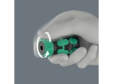 Короткая отвёртка-битодержатель с трещоткой WERA Kraftform Kompakt Stubby Magazin RA 1 008891
