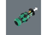 Короткая отвёртка-битодержатель с трещоткой WERA Kraftform Kompakt Stubby Magazin RA 1 008891