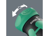 Короткая отвёртка-битодержатель с трещоткой Kraftform Kompakt Stubby Magazin RA 2 008892