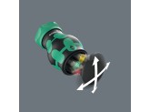 Короткая отвёртка-битодержатель с трещоткой Kraftform Kompakt Stubby Magazin RA 2 008892