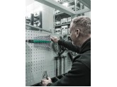 Набор ключей гаечных комбинированных с трещоткой WERA 6000 Joker 1 с магнитным держателем, 11 пр. 020014