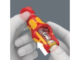 Набор насадок WERA Kraftform Kompakt Turbo i Imperial 1 VDE Tool Finder с 2 отвёртками-битодержателями, 16 пр. 006641