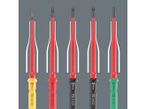 Набор насадок WERA Kraftform Kompakt Turbo i Imperial 1 VDE Tool Finder с 2 отвёртками-битодержателями, 16 пр. 006641