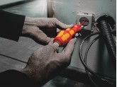 Набор насадок WERA Kraftform Kompakt Turbo i Imperial 1 VDE Tool Finder с 2 отвёртками-битодержателями, 16 пр. 006641