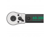 Динамометрический ключ WERA Click-Torque C 4 с трещоткой с реверсом, 1/2" x 60-300 Nm