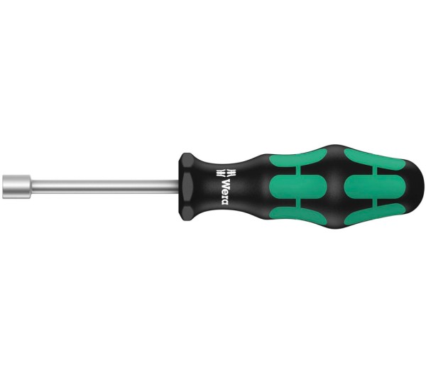 Отвертка-торцевой ключ с полым стержнем WERA Kraftform Plus 395 HO, 13.0x90 мм, 029466