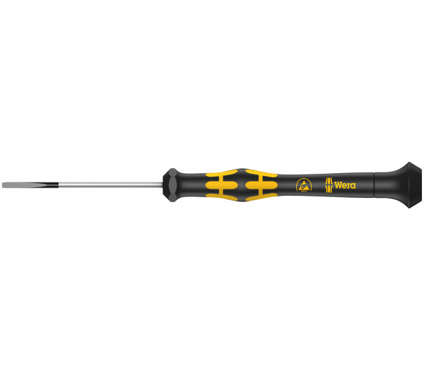 Шлицевая отвертка Kraftform Micro WERA 1578 A, 0.25x1.2x40 мм, 030100