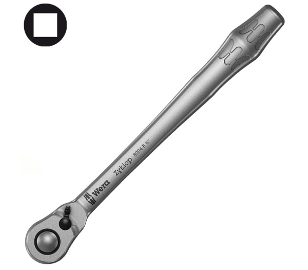 Трещотка, переключение реверса, привод 3/8