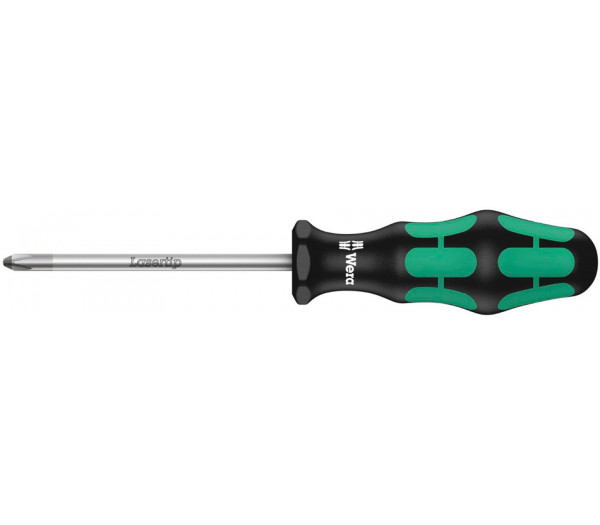 Отвертка крестовая Pozidriv WERA Kraftform Plus 355 PZ 0 x 60 мм 009305