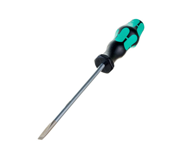 Шлицевая отвёртка WERA 335 SB SL 5,5x1x125 мм, на подвесе WE-100044