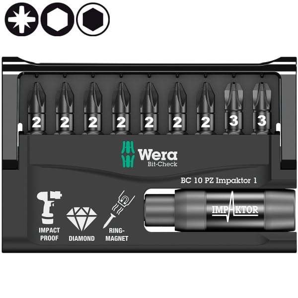 Автомобильный набор wera Автомобильный набор wera