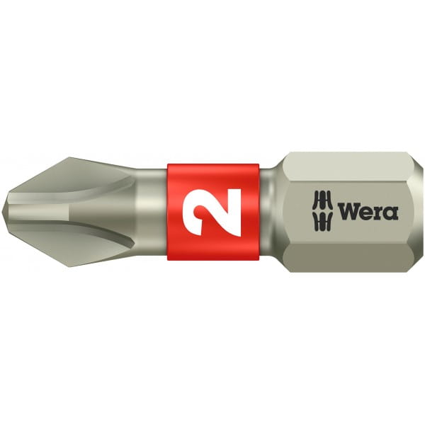 Биты WERA нержавеющая сталь 3851/1 TS SB PH 2 073611