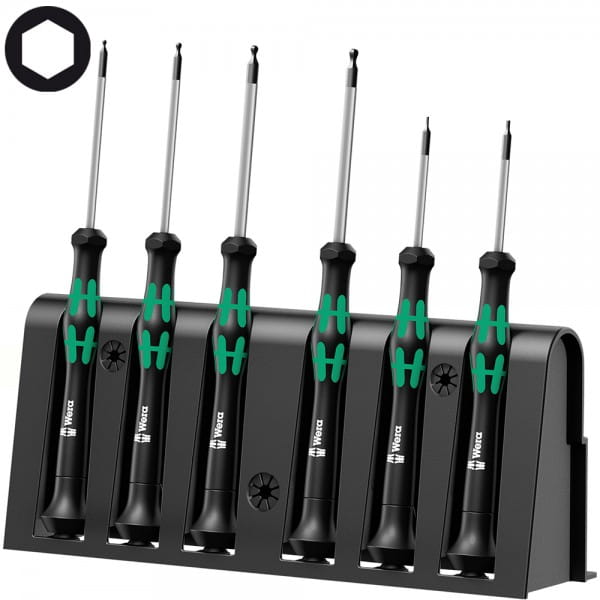 Набор отверток WERA Kraftform Micro 2052/6 для электроники 118156