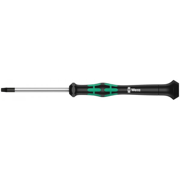 Отвертка TORX® WERA Kraftform Micro 2067 HF с фиксирующей функцией, для электроники, TX 10 / 60 мм, 118186