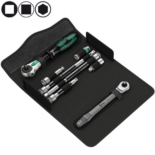 Набор WERA Kraftform Kompakt Zyklop MS1 Metal/Speed 1/4