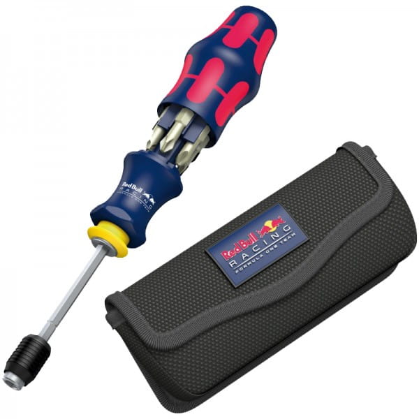 Ручка-держатель WERA Kraftform Kompakt 20 Red Bull Racing, нержавеющая сталь 227702