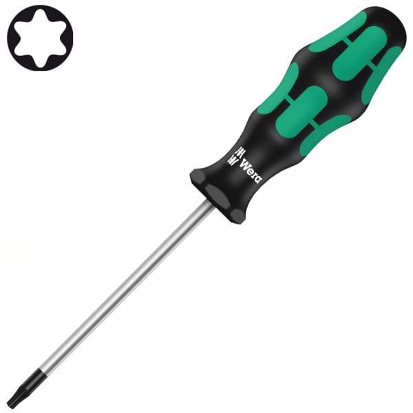 Отвертка TORX® WERA Kraftform Plus 367, TX 8 x 60 мм, 028003