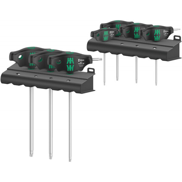 Набор отвёрток с поперечной ручкой WERA 467/7 HF Set 1, 023452