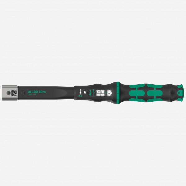 Динамометрический ключ Wera WE-075657 Click-Torque X 7 для вставок 14x18, 10-100 Нм