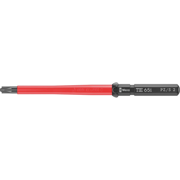 Насадка WERA WE-006528 65 i PZ/S Kraftform Kompakt VDE Take It Easy PlusMinus, 1х157 мм, 9 мм шестигранник