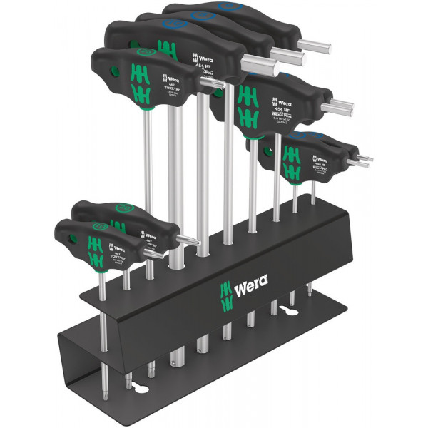 Набор велосипедиста WERA Bicycle Set 6  отвёртки с Т-ручкой, 10 предметов 004174