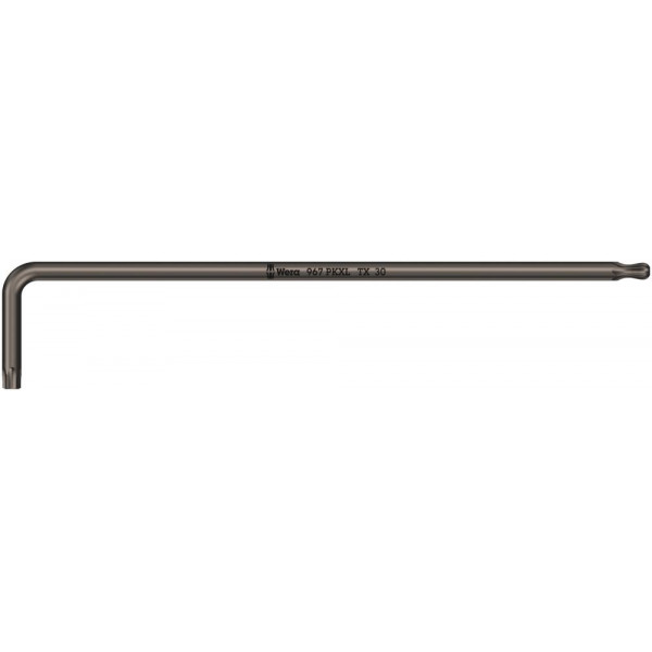 Г-образный ключ WERA 967 PKXL TORX удлиненный с шаром TX 30 x 195 мм 024468