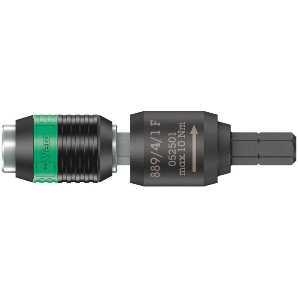 Битодержатель WERA 889/4/1 F Rapidaptor с муфтой свободного хода 1/4