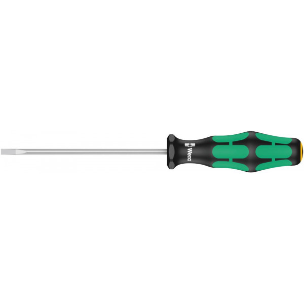 Отвёртка WERA 335 SL SB шлицевая 0.6 x 3.5 x 100 мм 100042