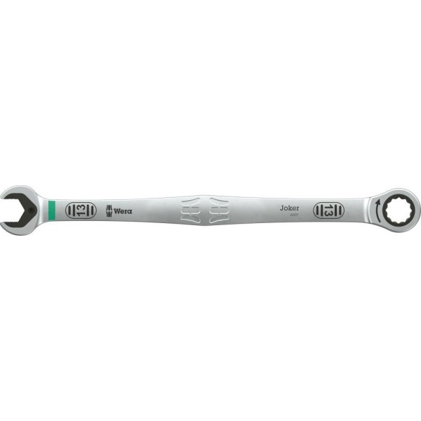Ключ гаечный комбинированный с трещоткой WERA 6007 Joker SB 020352