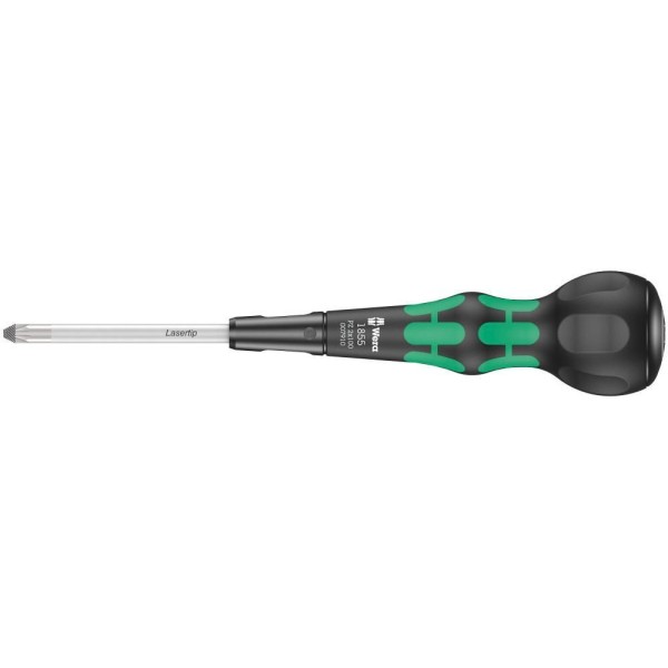 Крестовая отвёртка 1855 PZ Kraftform Ball-Grip PZ 2 x 100 мм 007910
