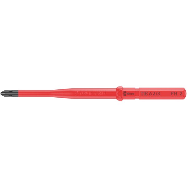 Насадка крестовая WERA 62 iS PH Kraftform Kompakt VDE Take It Easy PH 2 x 157 мм 006513