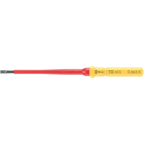 Насадка шлицевая WERA 60 i SL Kraftform Kompakt VDE Take It Easy 0.6 x 3.5 x 157 мм 006502