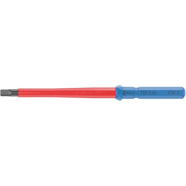 Насадка с внешним шестигранником WERA 64 i HEX Kraftform Kompakt VDE Take It Easy 5 x 157 мм 006521
