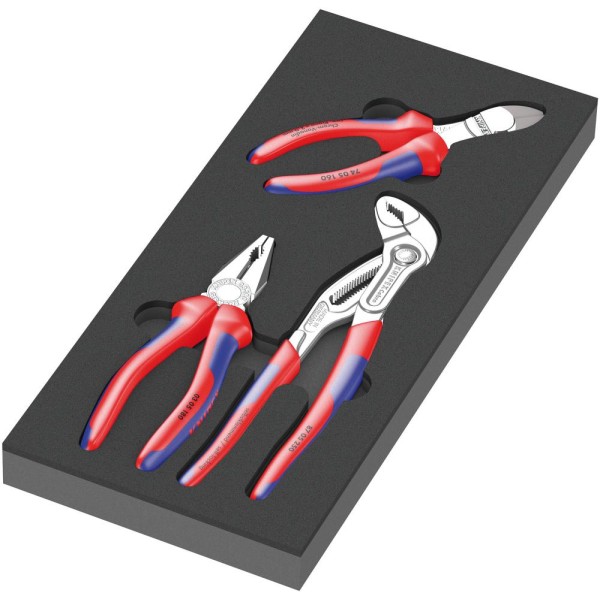 Набор инструментов 9780 KNIPEX 1, 3 предмета