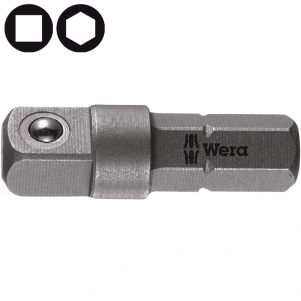 Стержни инструментов и соединительные детали в фирменном магазине Wera