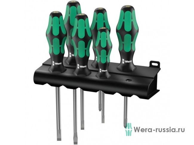 WERA SCHROEVENDRAAIERSET PLUS 7-DELIG KRAFTFORM PLUS LASERTIP