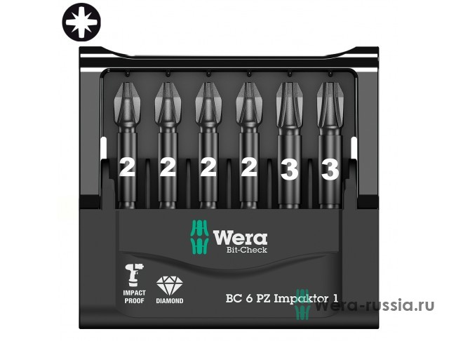 Mini-Check 6 PZ Impaktor 057692 WE-057692 в фирменном магазине Wera