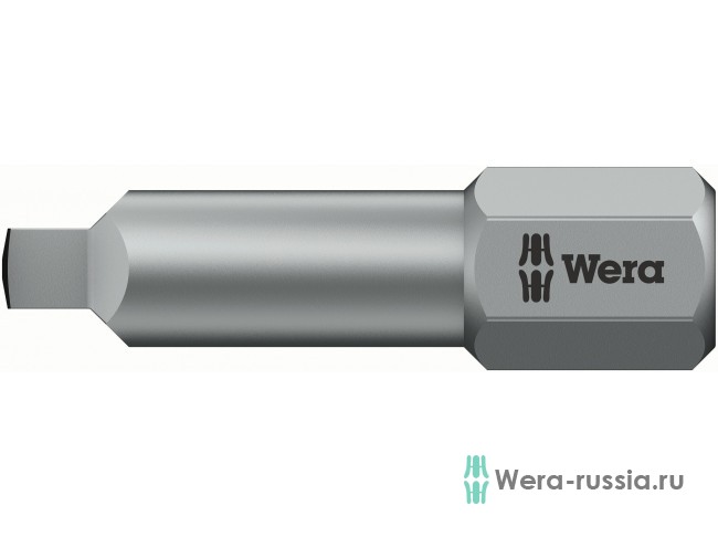 #1х25 мм 868/1 BTZ с внутренним квадратом 066445 WE-066445 в фирменном магазине Wera
