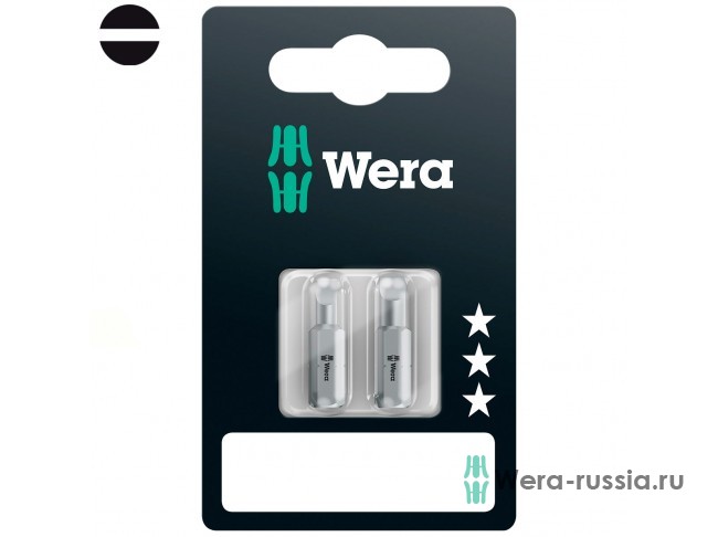 800/1 Z SB шлиц 2 шт. 073300 WE-073300 в фирменном магазине Wera