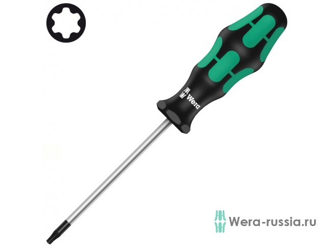 Отвертка TORX PLUS® WERA Kraftform Plus 367, 6 IP x 60 мм, 028030 WE-028030 - Отвёртки TORX в фирменном магазине WERA