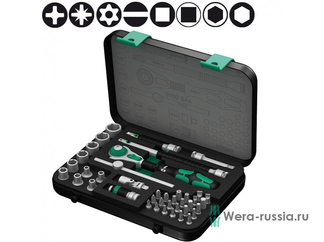 8100 SA 4, Zyklop Speed 1/4 WE-003535 в фирменном магазине Wera